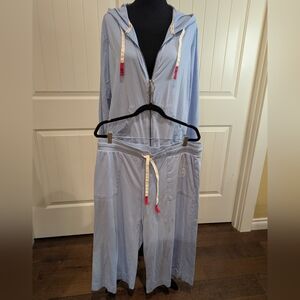 Peace Love World Light Blue Leisure Wear Set